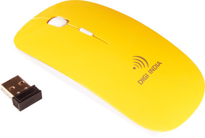 

Digi India Blkmose Wireless Optical Mouse(USB, Yellow)