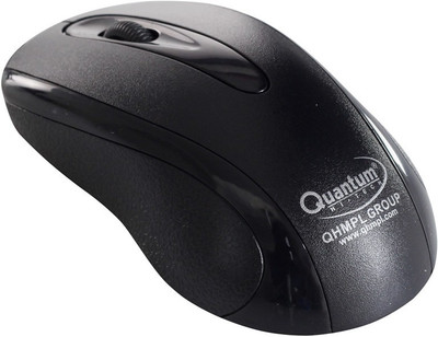 QHMPL QHM232BC Wired Optical Gaming Mouse USB, Black
