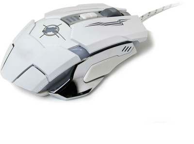 

Shrih 6-Button USB Wired Optical Gaming Mouse(USB, White)