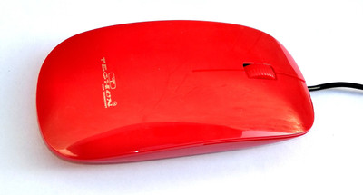 

TECHON TO-77 Wired Optical Mouse(USB, Red)