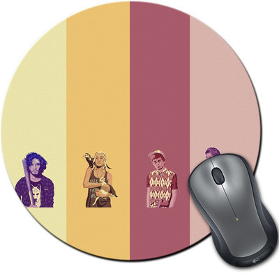 

Rangeele Inkers Game Of Throne Pop Culture Round Mousepad(Multicolor)
