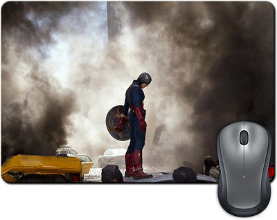 

Rangeele Inkers Captain America Avengers Mousepad(Multicolor)