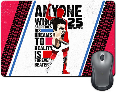 

ShopMantra Thomas Muller Footballer Quote Mousepad(Multicolor)