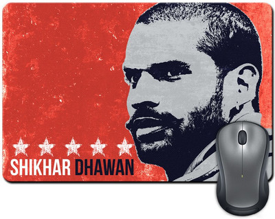 

ShopMantra Shikhar Dhawan Art Mousepad(Multicolor)