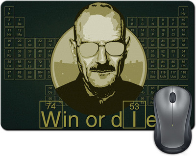 

ShopMantra Breaking bad win or die Mousepad(Multicolor)