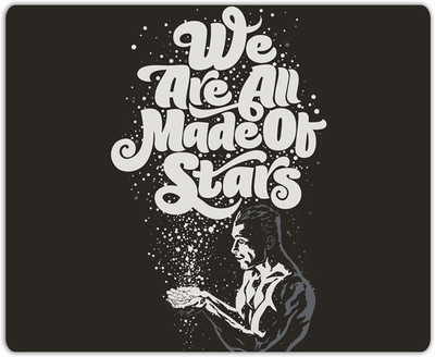 

Lovely Collection Stars Typography Mousepad(Multicolor)
