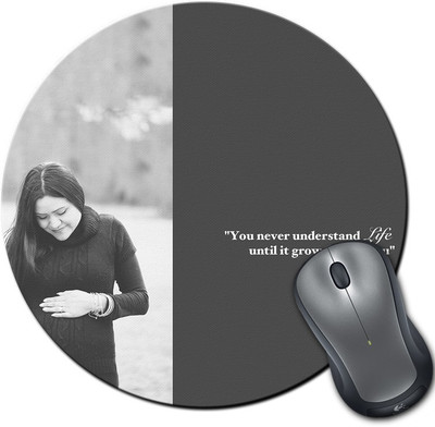 

Rangeele Inkers Beautifull Life Round Mousepad(Multicolor)