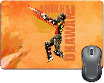 

ShopMantra Shikhar dhawan Shot Mousepad(Multicolor)