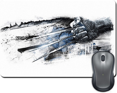 

Rangeele Inkers Wolverine Claws Art Mousepad(Multicolor)