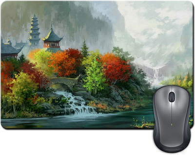 

Rangeele Inkers Japanese Paintings Mousepad(Multicolor)