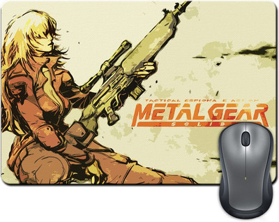 

ShopMantra Metal Gear Solid Lady Gamer Mousepad(Multicolor)