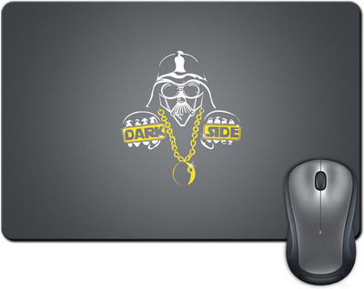 

ShopMantra Dark Side Mask Minimal Mousepad(Multicolor)