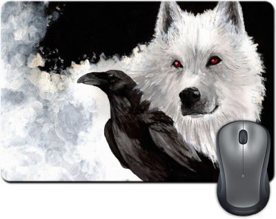 

Rangeele Inkers Got Crow And Fox Mousepad(Multicolor)