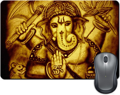 

ShopMantra Lord Ganesha Artwork Mousepad(Multicolor)