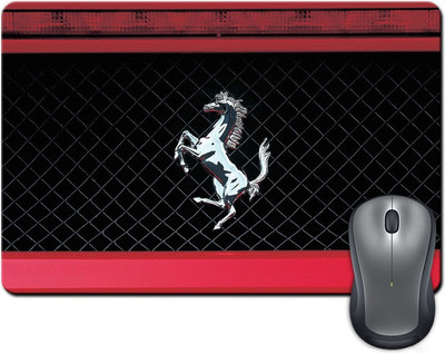 

Rangeele Inkers Ferrari Front Logo Mousepad(Multicolor)