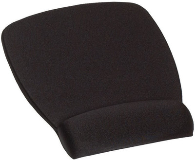

3M Foam Mouse Pad with Wrist Rest, Antimicrobial Product Protection (MW209MB) Mousepad(Black)