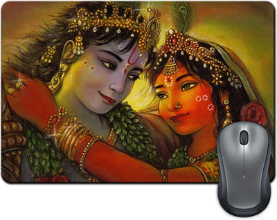 

ShopMantra Radha Krishna Beautiful Paint Art Mousepad(Multicolor)