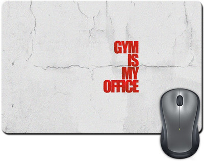 

Rangeele Inkers Gym Is My Office Mousepad(Multicolor)