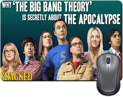 

Rangeele Inkers Big Bang Theory Apocalypse Mousepad(Multicolor)