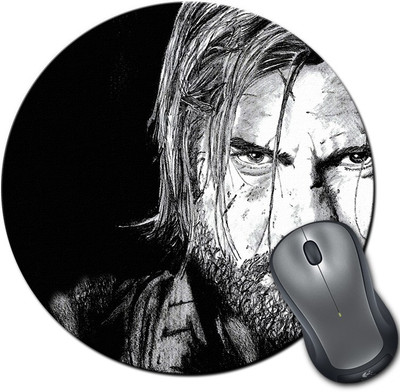 

Rangeele Inkers Game Of Thrones Stark Painting Round Mousepad(Multicolor)