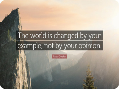 

SYL paulo Coelho Quotes Mousepad(Multicolor)