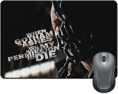 

Rangeele Inkers Batman Bane Quote Mousepad(Multicolor)