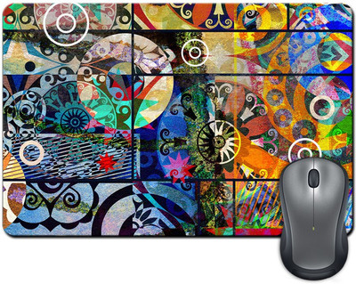 

ShopMantra Urban Abstract Paint Mousepad(Multicolor)