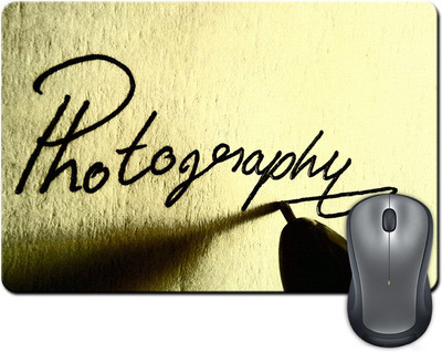 

Rangeele Inkers Photography Text Mousepad(Multicolor)