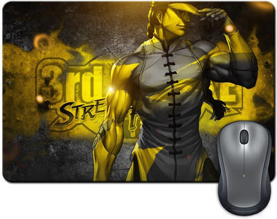 

Rangeele Inkers Street Fighter 3Rd Strike Rooster Mousepad(Multicolor)
