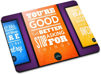 

Shoprider DESGINER MOUSEPAD-134 Mousepad(Multicolor)