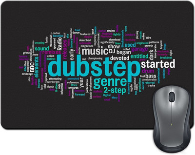 

Rangeele Inkers The Dubstep Word Cloud Mousepad(Multicolor)