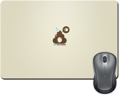 

ShopMantra Shit Happens Minimal Mousepad(Multicolor)