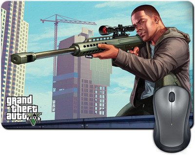 

ShopMantra Grand Theft Auto Sniper Shooter Mousepad(Multicolor)