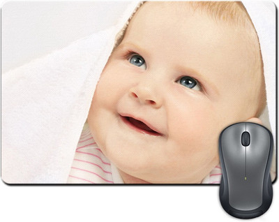 

ShopMantra Cute Baby Smile Mousepad(Multicolor)