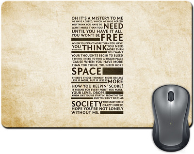 

ShopMantra Hope Typography Mousepad(Multicolor)