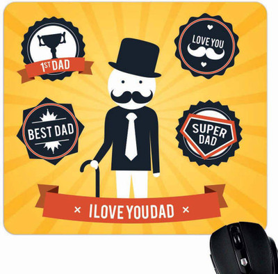 

Giftsmate My Super Dad Mousepad(Multicolor)
