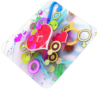 

Clapcart India Designer Printed MP-190 Mousepad(Multicolor)