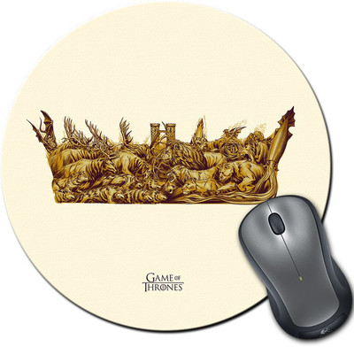 

Rangeele Inkers Gane Of Thrones Houses Round Mousepad(Multicolor)