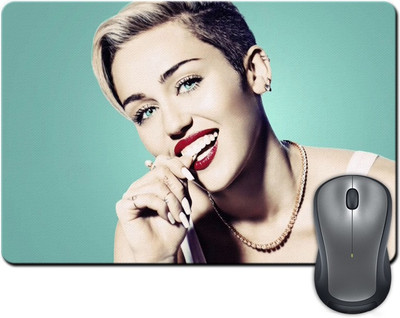 

Rangeele Inkers Miley Cyrus Beautiful Mousepad(Multicolor)