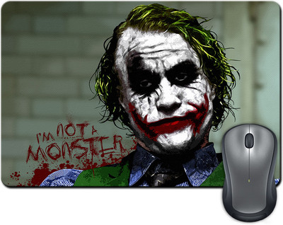 

ShopMantra Joker I am not a monster Mousepad(Multicolor)