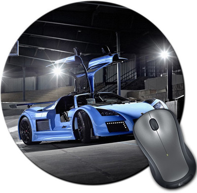 

Rangeele Inkers Gumpert Apollo S Round Mousepad(Multicolor)