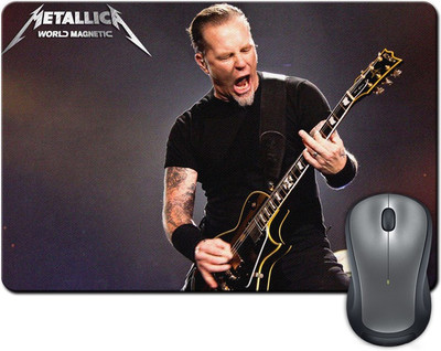 

Rangeele Inkers Metallica Rock Band Mousepad(Multicolor)