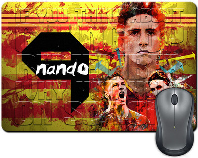 

ShopMantra Fernando Torres Spain Football Mousepad(Multicolor)