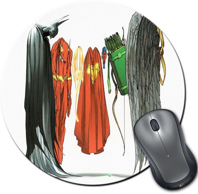 

Rangeele Inkers Superhero Costumes Round Mousepad(Multicolor)