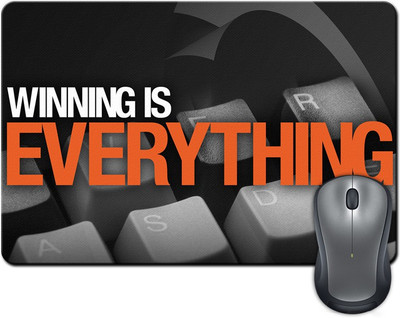 

Rangeele Inkers Winning Is Everything Mousepad(Multicolor)