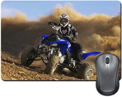 

Rangeele Inkers Dirt Ride Mousepad(Multicolor)