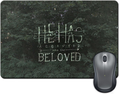 

Rangeele Inkers He Made Us Mousepad(Multicolor)
