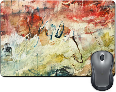 

ShopMantra Textured Abstract Composition Mousepad(Multicolor)