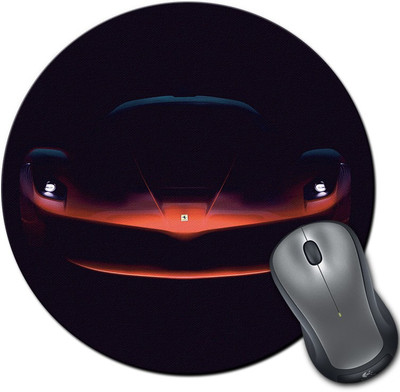 

Rangeele Inkers Ferrari Awesome Car Round Mousepad(Multicolor)