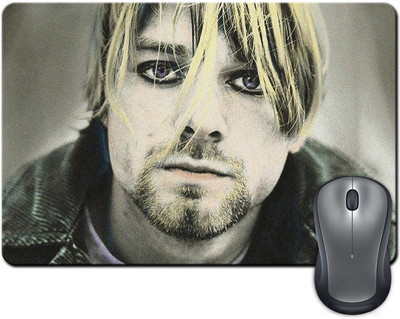 

Rangeele Inkers Kurt Cobain Cult Photo Mousepad(Multicolor)